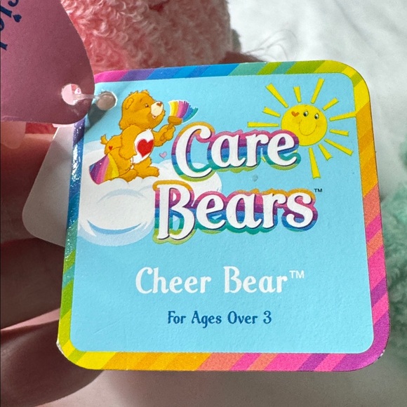 Care Bears Cheer Bear Special Edition Series 4 Soft Lil’ Bear NWT - Picture 5 of 8